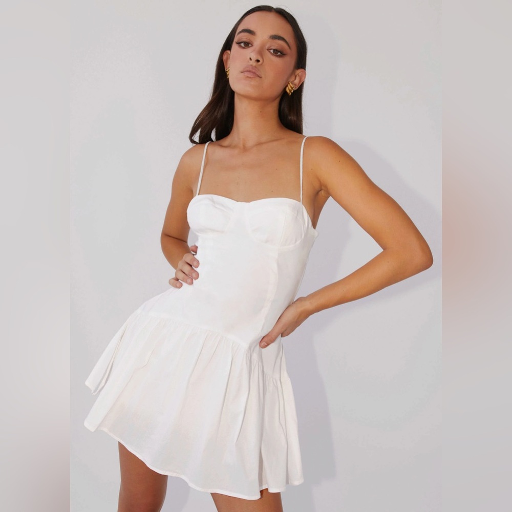 Peppermayo Exclusive Endless Summer Mini Dress White